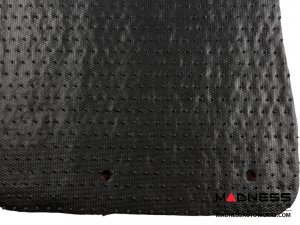 Dodge Hornet Floor Mats - All Weather - Rubber Woven Carpet - Front Set - Black 